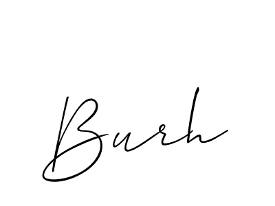 Once you've used our free online signature maker to create your best signature Allison_Script style, it's time to enjoy all of the benefits that Burh name signing documents. Burh signature style 2 images and pictures png