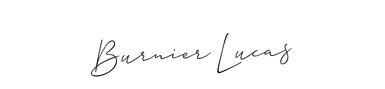 How to Draw Burnier Lucas signature style? Allison_Script is a latest design signature styles for name Burnier Lucas. Burnier Lucas signature style 2 images and pictures png