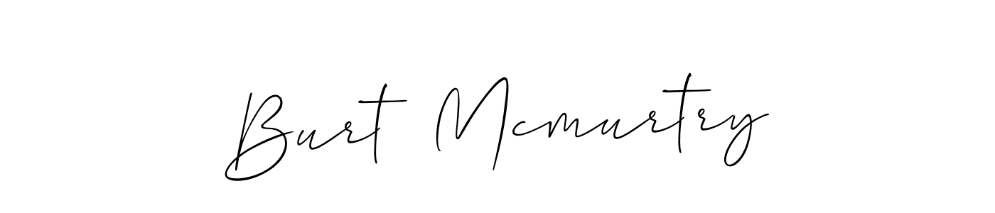 See photos of Burt  Mcmurtry official signature by Spectra . Check more albums & portfolios. Read reviews & check more about Allison_Script font. Burt  Mcmurtry signature style 2 images and pictures png