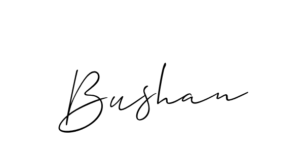 Similarly Allison_Script is the best handwritten signature design. Signature creator online .You can use it as an online autograph creator for name Bushan. Bushan signature style 2 images and pictures png