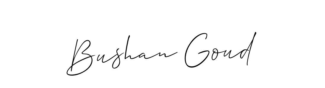 Make a short Bushan Goud signature style. Manage your documents anywhere anytime using Allison_Script. Create and add eSignatures, submit forms, share and send files easily. Bushan Goud signature style 2 images and pictures png