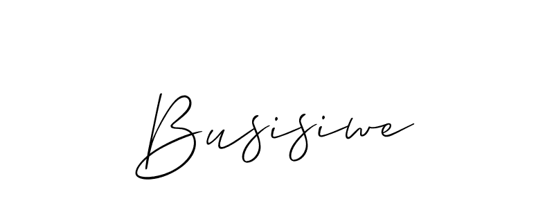 if you are searching for the best signature style for your name Busisiwe. so please give up your signature search. here we have designed multiple signature styles  using Allison_Script. Busisiwe signature style 2 images and pictures png