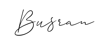 Make a beautiful signature design for name Busran. Use this online signature maker to create a handwritten signature for free. Busran signature style 2 images and pictures png