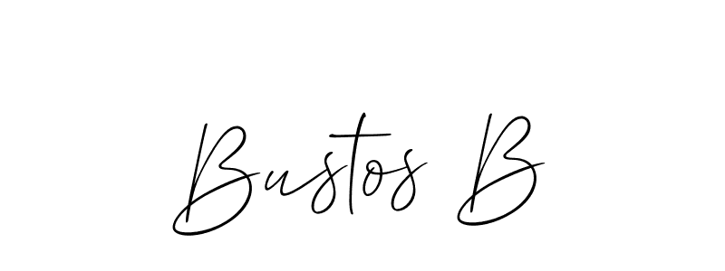 You can use this online signature creator to create a handwritten signature for the name Bustos B. This is the best online autograph maker. Bustos B signature style 2 images and pictures png