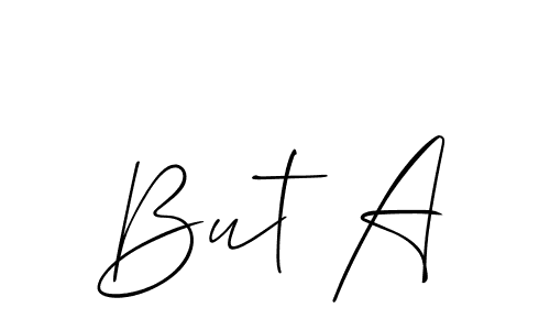 Best and Professional Signature Style for But A. Allison_Script Best Signature Style Collection. But A signature style 2 images and pictures png