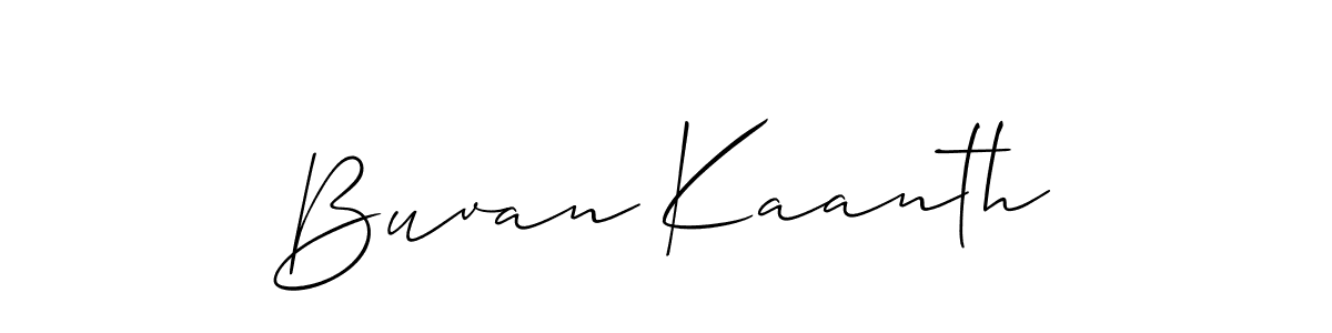 Check out images of Autograph of Buvan Kaanth name. Actor Buvan Kaanth Signature Style. Allison_Script is a professional sign style online. Buvan Kaanth signature style 2 images and pictures png