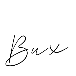 Best and Professional Signature Style for Bux. Allison_Script Best Signature Style Collection. Bux signature style 2 images and pictures png