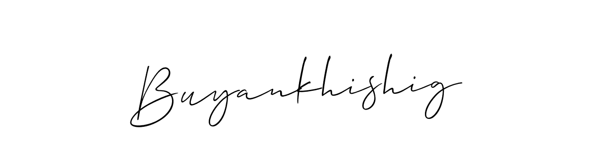 Best and Professional Signature Style for Buyankhishig. Allison_Script Best Signature Style Collection. Buyankhishig signature style 2 images and pictures png