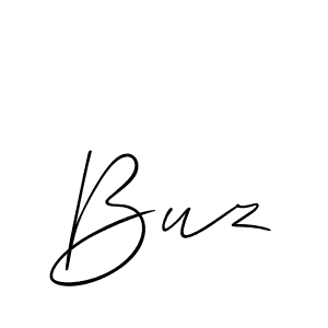 The best way (Allison_Script) to make a short signature is to pick only two or three words in your name. The name Buz include a total of six letters. For converting this name. Buz signature style 2 images and pictures png