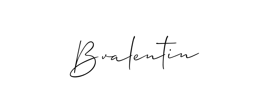 Also You can easily find your signature by using the search form. We will create Bvalentin name handwritten signature images for you free of cost using Allison_Script sign style. Bvalentin signature style 2 images and pictures png