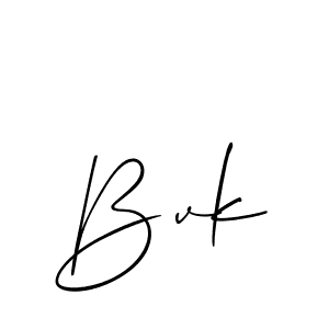 Similarly Allison_Script is the best handwritten signature design. Signature creator online .You can use it as an online autograph creator for name Bvk. Bvk signature style 2 images and pictures png