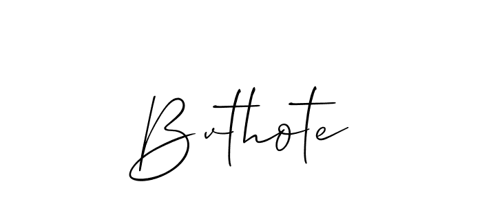 Make a short Bvthote signature style. Manage your documents anywhere anytime using Allison_Script. Create and add eSignatures, submit forms, share and send files easily. Bvthote signature style 2 images and pictures png