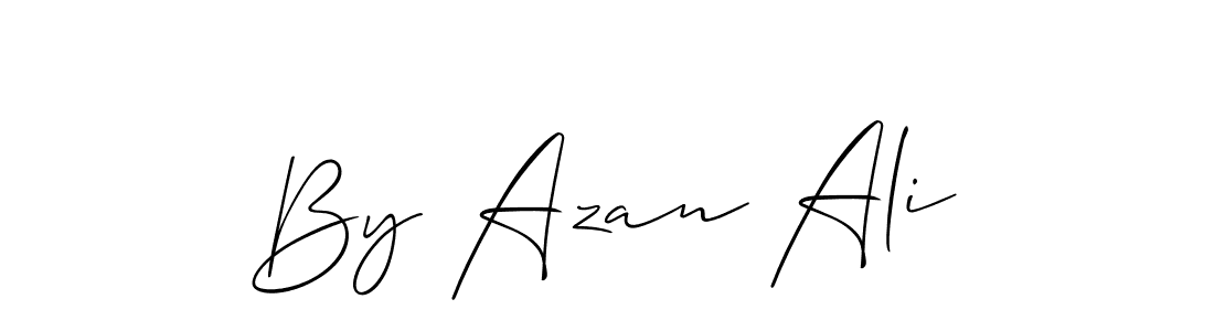 By Azan Ali stylish signature style. Best Handwritten Sign (Allison_Script) for my name. Handwritten Signature Collection Ideas for my name By Azan Ali. By Azan Ali signature style 2 images and pictures png