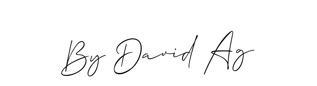 By David Ag stylish signature style. Best Handwritten Sign (Allison_Script) for my name. Handwritten Signature Collection Ideas for my name By David Ag. By David Ag signature style 2 images and pictures png