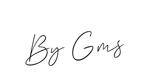 Once you've used our free online signature maker to create your best signature Allison_Script style, it's time to enjoy all of the benefits that By Gms name signing documents. By Gms signature style 2 images and pictures png