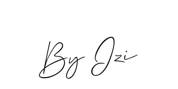 You can use this online signature creator to create a handwritten signature for the name By Izi. This is the best online autograph maker. By Izi signature style 2 images and pictures png