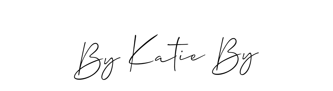 This is the best signature style for the By Katie By name. Also you like these signature font (Allison_Script). Mix name signature. By Katie By signature style 2 images and pictures png