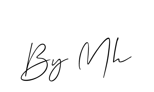 How to Draw By Mh signature style? Allison_Script is a latest design signature styles for name By Mh. By Mh signature style 2 images and pictures png