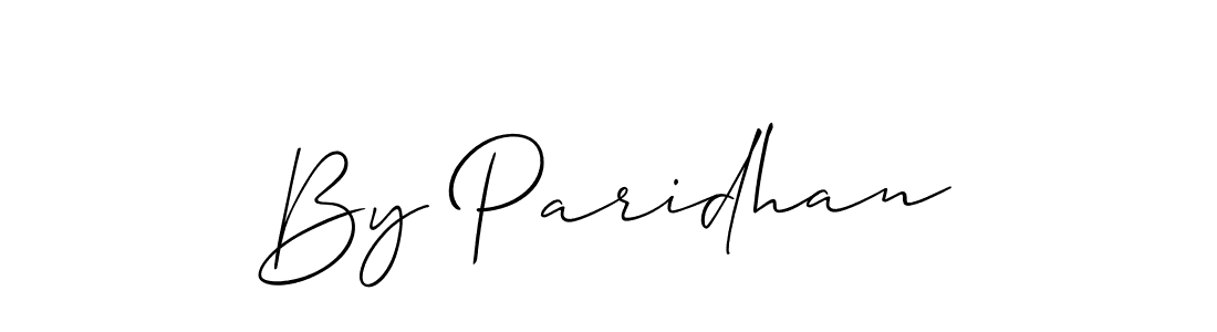 The best way (Allison_Script) to make a short signature is to pick only two or three words in your name. The name By Paridhan include a total of six letters. For converting this name. By Paridhan signature style 2 images and pictures png