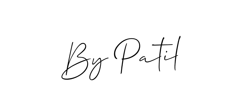 How to Draw By Patil signature style? Allison_Script is a latest design signature styles for name By Patil. By Patil signature style 2 images and pictures png