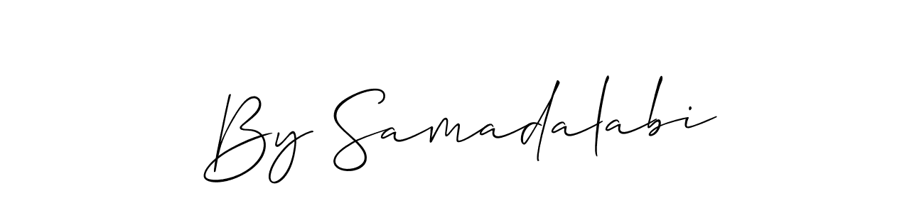 You can use this online signature creator to create a handwritten signature for the name By Samadalabi. This is the best online autograph maker. By Samadalabi signature style 2 images and pictures png