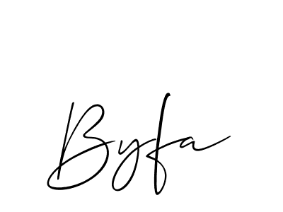 Check out images of Autograph of Byfa name. Actor Byfa Signature Style. Allison_Script is a professional sign style online. Byfa signature style 2 images and pictures png