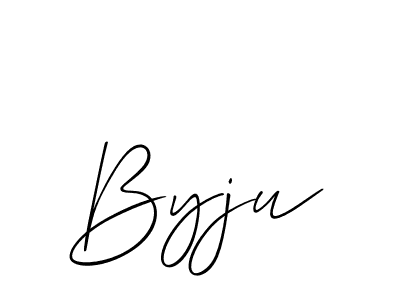 Use a signature maker to create a handwritten signature online. With this signature software, you can design (Allison_Script) your own signature for name Byju. Byju signature style 2 images and pictures png