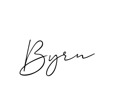 How to Draw Byrn signature style? Allison_Script is a latest design signature styles for name Byrn. Byrn signature style 2 images and pictures png
