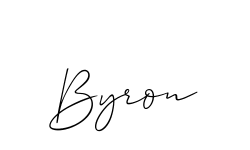 Best and Professional Signature Style for Byron. Allison_Script Best Signature Style Collection. Byron signature style 2 images and pictures png