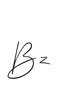 How to make Bz name signature. Use Allison_Script style for creating short signs online. This is the latest handwritten sign. Bz signature style 2 images and pictures png