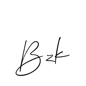 Also You can easily find your signature by using the search form. We will create Bzk name handwritten signature images for you free of cost using Allison_Script sign style. Bzk signature style 2 images and pictures png