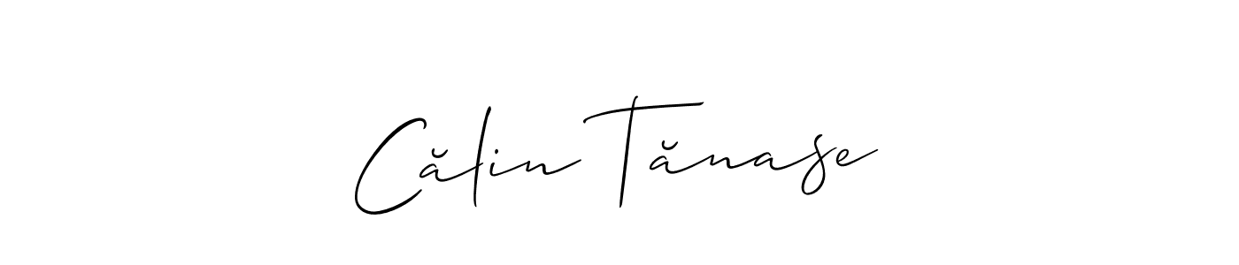 Best and Professional Signature Style for Călin Tănase. Allison_Script Best Signature Style Collection. Călin Tănase signature style 2 images and pictures png