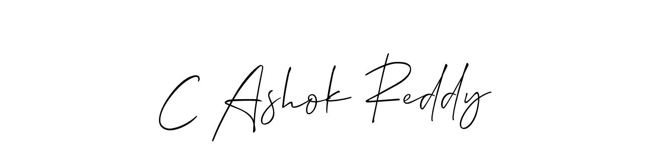 Make a short C Ashok Reddy signature style. Manage your documents anywhere anytime using Allison_Script. Create and add eSignatures, submit forms, share and send files easily. C Ashok Reddy signature style 2 images and pictures png