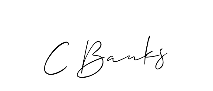 Make a short C Banks signature style. Manage your documents anywhere anytime using Allison_Script. Create and add eSignatures, submit forms, share and send files easily. C Banks signature style 2 images and pictures png