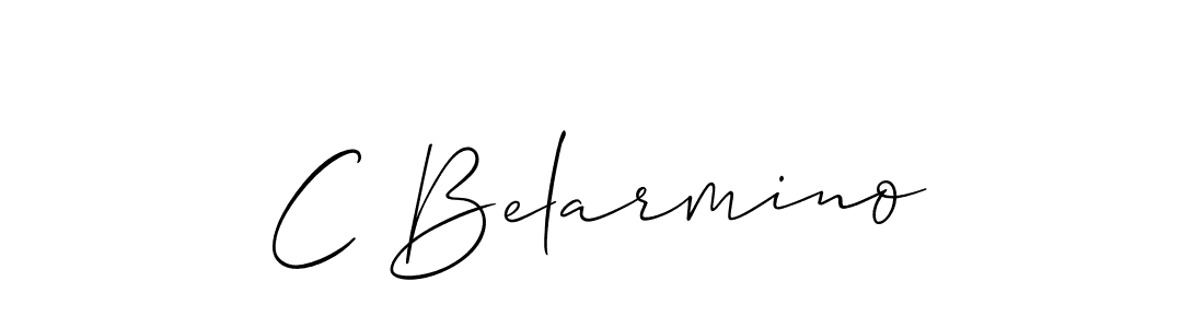 Make a beautiful signature design for name C Belarmino. Use this online signature maker to create a handwritten signature for free. C Belarmino signature style 2 images and pictures png