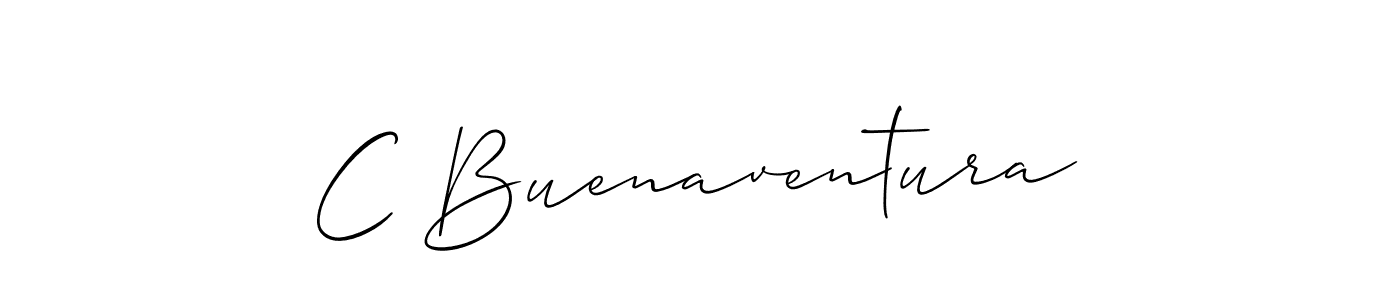 if you are searching for the best signature style for your name C Buenaventura. so please give up your signature search. here we have designed multiple signature styles  using Allison_Script. C Buenaventura signature style 2 images and pictures png