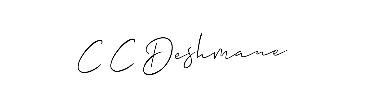 Here are the top 10 professional signature styles for the name C C Deshmane. These are the best autograph styles you can use for your name. C C Deshmane signature style 2 images and pictures png