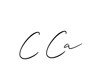 Check out images of Autograph of C Ca name. Actor C Ca Signature Style. Allison_Script is a professional sign style online. C Ca signature style 2 images and pictures png
