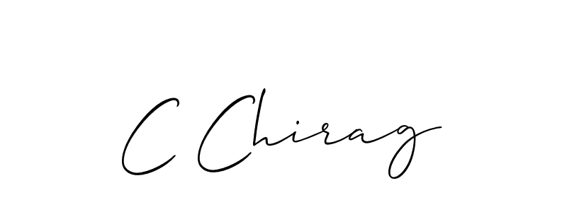 Here are the top 10 professional signature styles for the name C Chirag. These are the best autograph styles you can use for your name. C Chirag signature style 2 images and pictures png