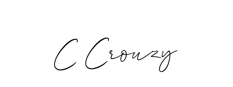 See photos of C Crouzy official signature by Spectra . Check more albums & portfolios. Read reviews & check more about Allison_Script font. C Crouzy signature style 2 images and pictures png