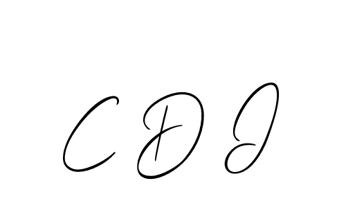 How to Draw C D I signature style? Allison_Script is a latest design signature styles for name C D I. C D I signature style 2 images and pictures png