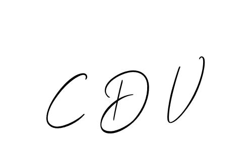 How to Draw C D V signature style? Allison_Script is a latest design signature styles for name C D V. C D V signature style 2 images and pictures png