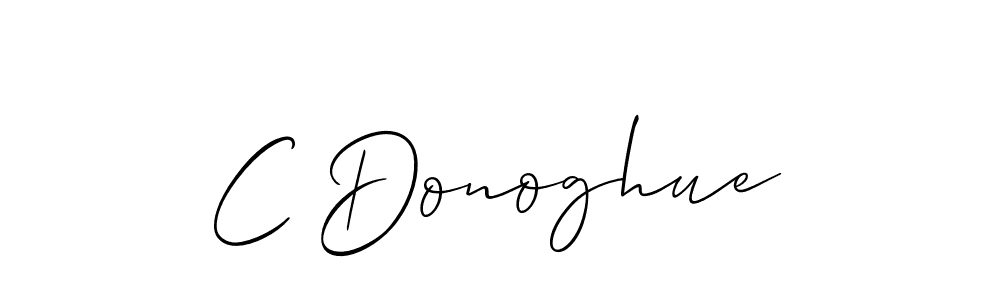 How to Draw C Donoghue signature style? Allison_Script is a latest design signature styles for name C Donoghue. C Donoghue signature style 2 images and pictures png