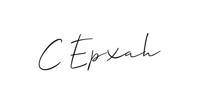 Here are the top 10 professional signature styles for the name C Epxah. These are the best autograph styles you can use for your name. C Epxah signature style 2 images and pictures png