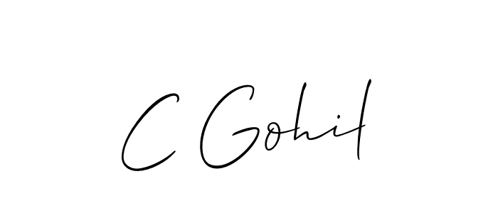 Once you've used our free online signature maker to create your best signature Allison_Script style, it's time to enjoy all of the benefits that C Gohil name signing documents. C Gohil signature style 2 images and pictures png