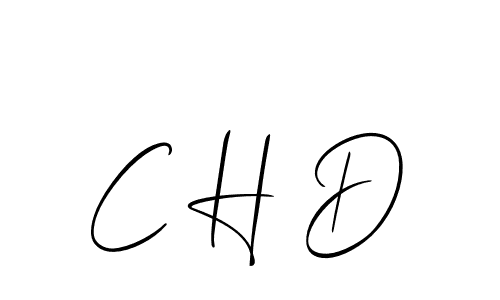 Also we have C H D name is the best signature style. Create professional handwritten signature collection using Allison_Script autograph style. C H D signature style 2 images and pictures png