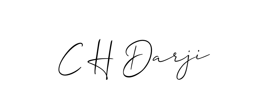 Best and Professional Signature Style for C H Darji. Allison_Script Best Signature Style Collection. C H Darji signature style 2 images and pictures png