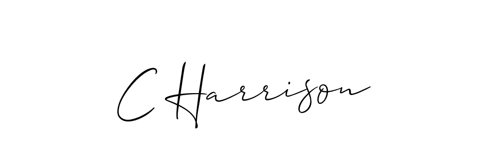Allison_Script is a professional signature style that is perfect for those who want to add a touch of class to their signature. It is also a great choice for those who want to make their signature more unique. Get C Harrison name to fancy signature for free. C Harrison signature style 2 images and pictures png