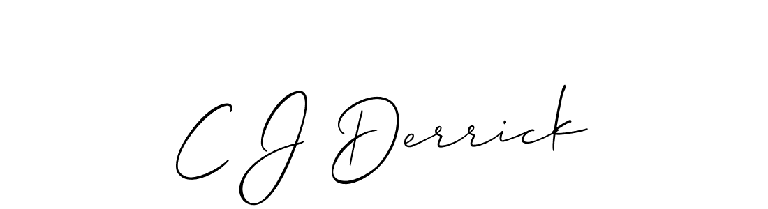 This is the best signature style for the C J Derrick name. Also you like these signature font (Allison_Script). Mix name signature. C J Derrick signature style 2 images and pictures png