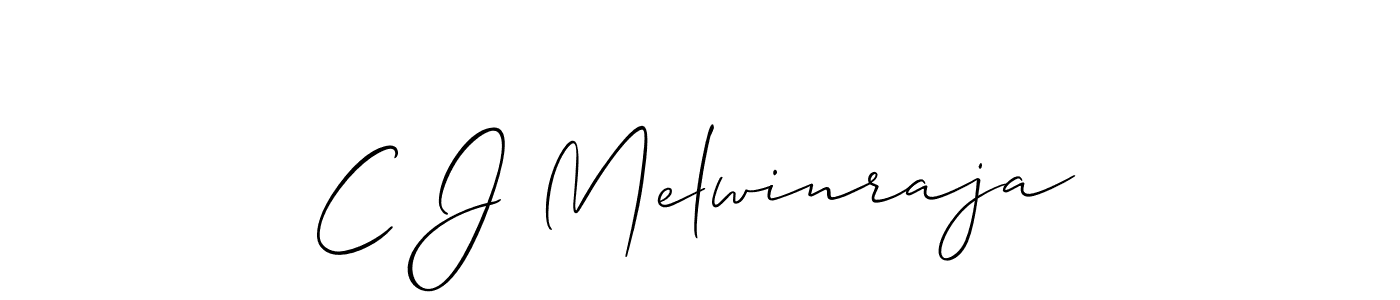 Check out images of Autograph of C J Melwinraja name. Actor C J Melwinraja Signature Style. Allison_Script is a professional sign style online. C J Melwinraja signature style 2 images and pictures png